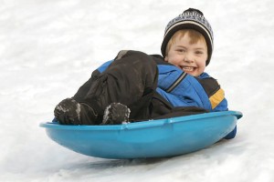 sledding