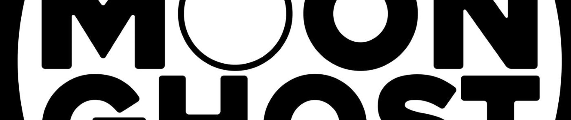 black and white band name moon ghost 